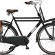 Altec Retro Transportfiets 28 inch 57cm Mat Zwart 3v - Fietsen-zaak.nl