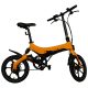 Bohlt elektrische vouwfiets X160 oranje - Fietsen-zaak.nl