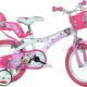 Dino Minnie Mouse 16 Inch 27 cm Meisjes Knijprem - Fietsen-zaak.nl