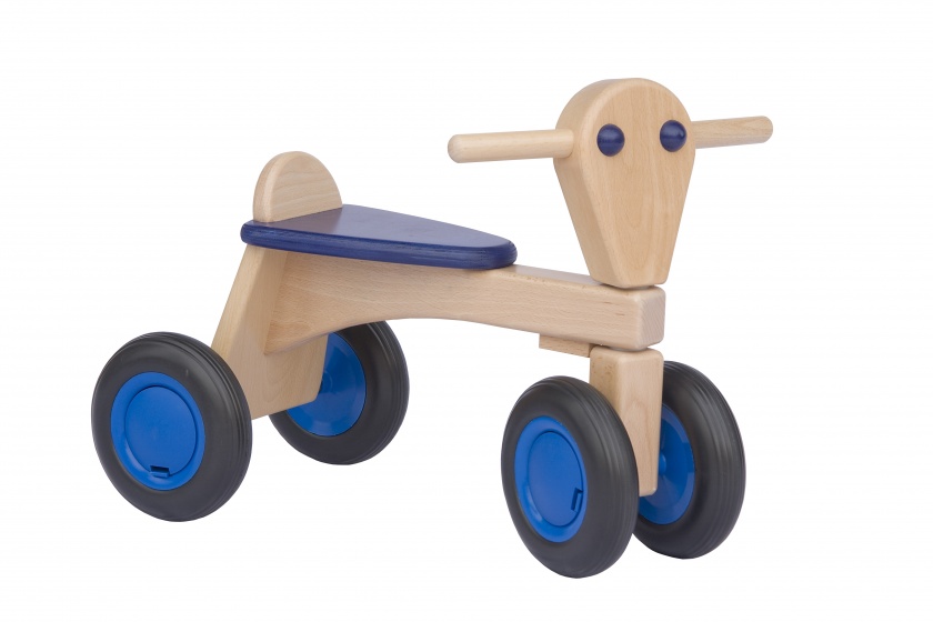 Van Dijk Toys houten loopfiets Junior - Fietsen-zaak.nl